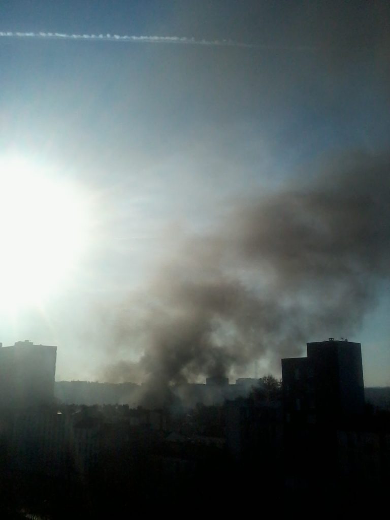 Clichy's burning